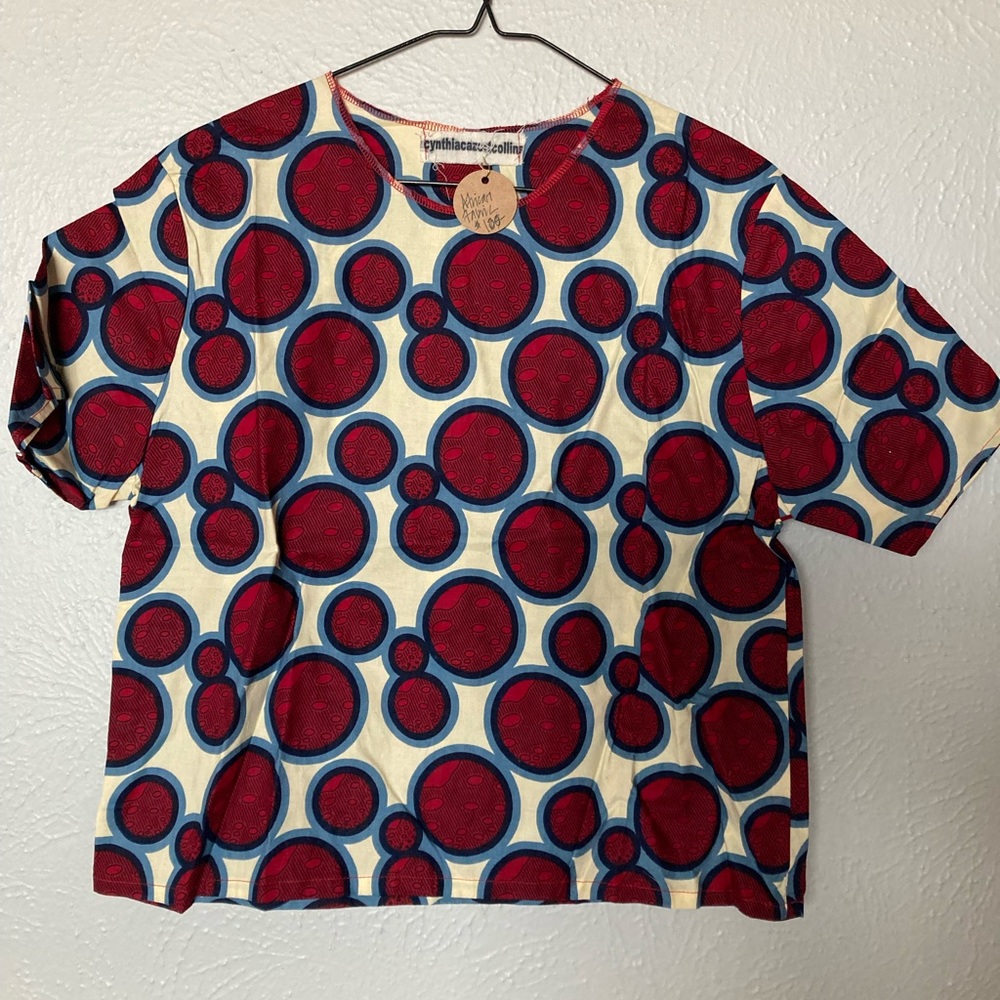 Cynthia Cazort Collinscircle pattern top